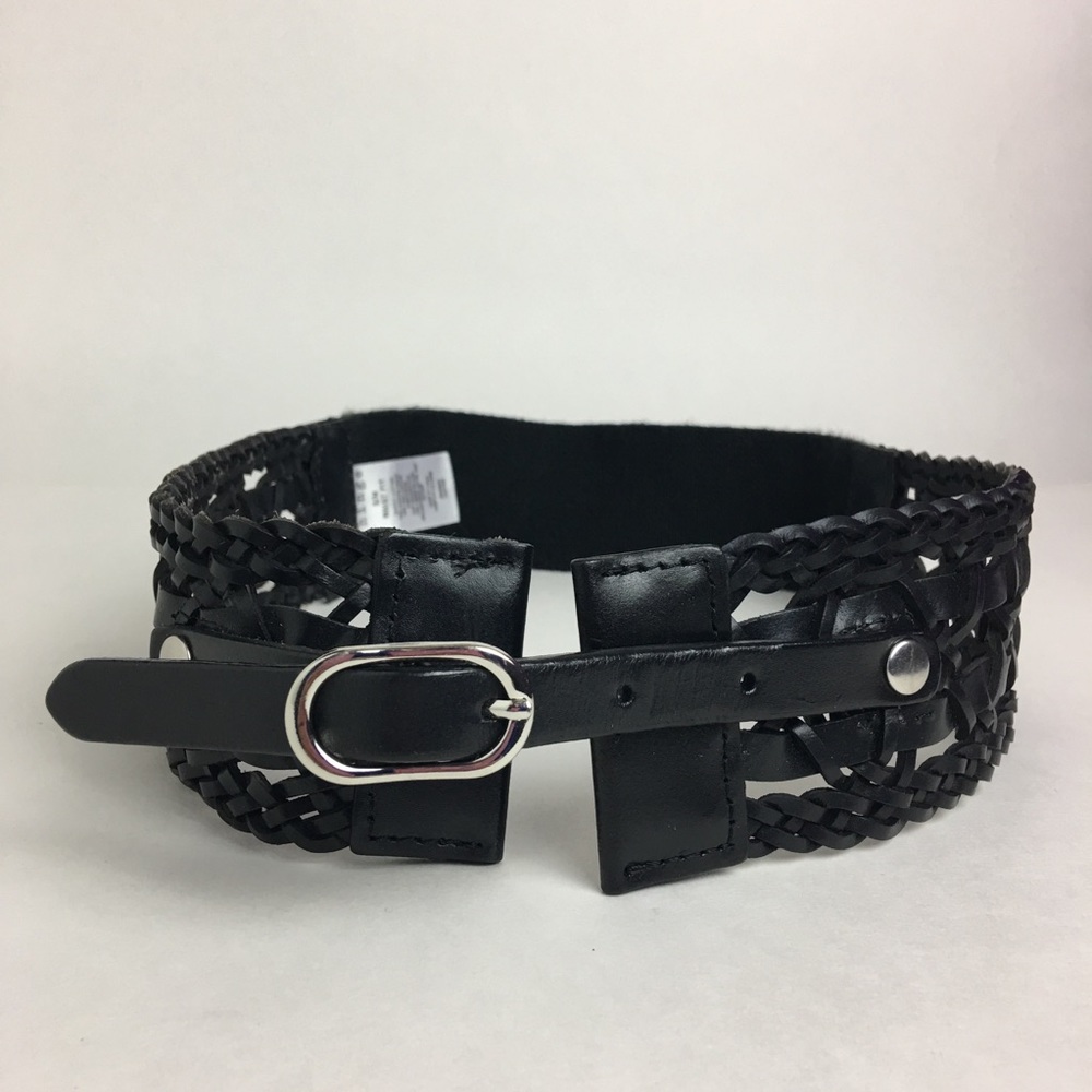 🛑Hinge Bonded Leather Waist Belt Size S/M